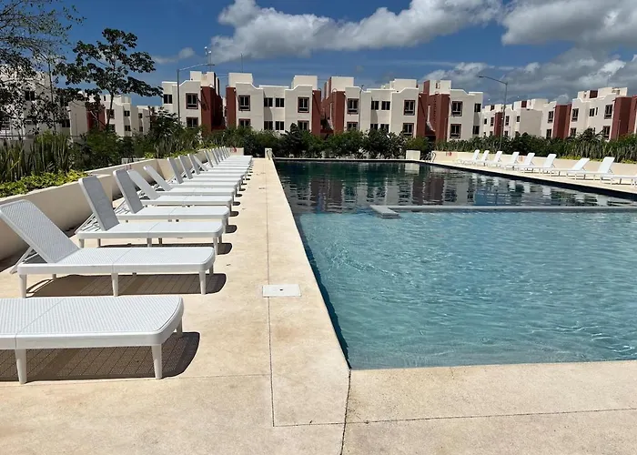 Beautiful With Pool View Playa del Carmen