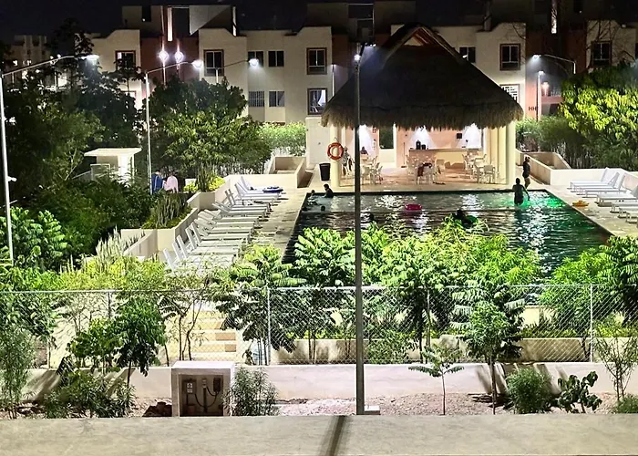 Apartment Beautiful With Pool View Playa del Carmen